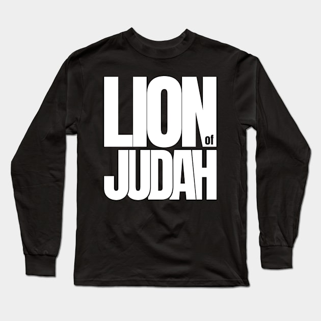 Lion Of Judah Lion Cross Christian Faith Jesus Hebrew Lion Long Sleeve T-Shirt by smartrocket